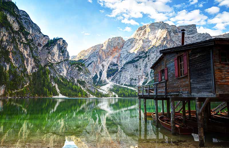 Lago di Braies - il lago più bello in Trentino Alto Adige