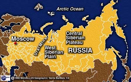 Physical Geography of Russia Flashcards | Quizlet