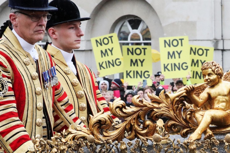 Protesters arrested during King Charles's coronation sign not everybody is crazy about the royals
