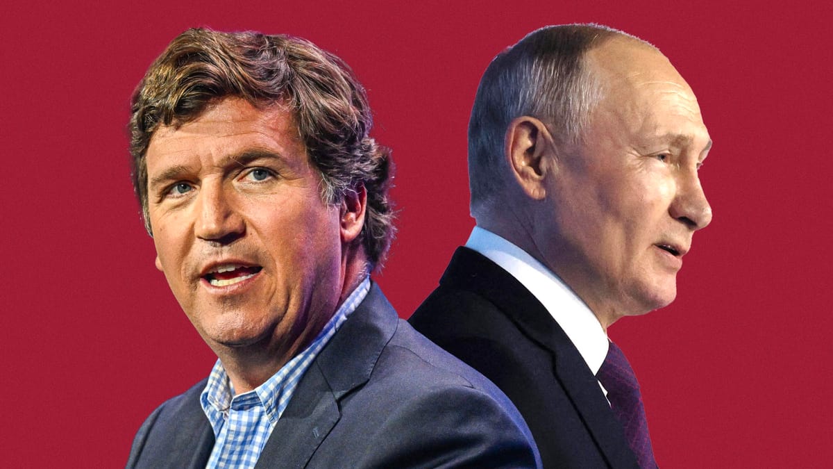 Tucker Carlson confirms he's interviewing Vladimir Putin – POLITICO