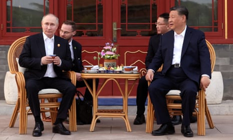 Putin visits China's 'Little Moscow' as allies seek to cement economic ties – as it happened | China | The Guardian