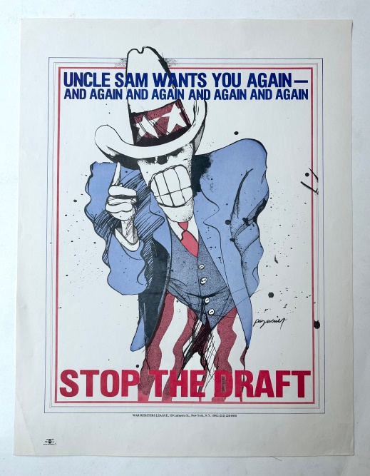 Stop the Draft Poster #1 – Poster Museum