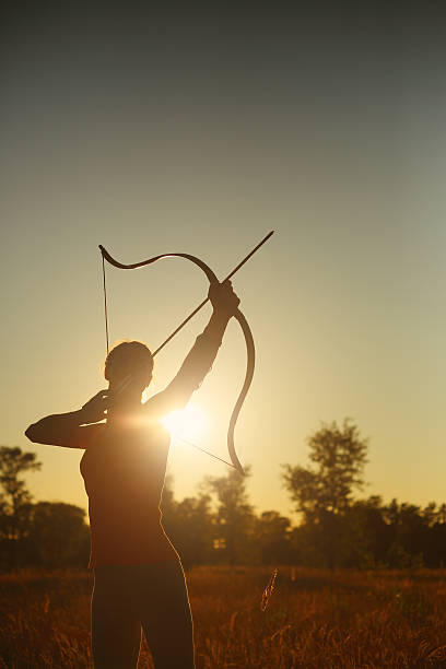 390+ Front View Of Archer With Bow And Arrow Stock Photos, Pictures & Royalty-Free Images - iStock