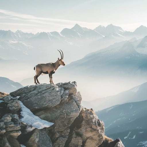 Free Majestic Mountain Goat Image | Download at StockCake