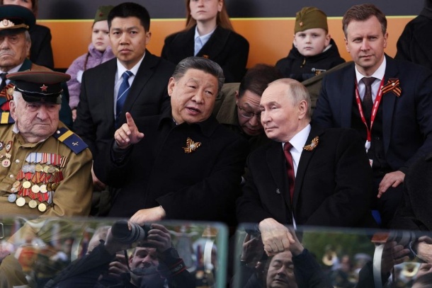 Xi shows solidarity with Putin at Russia's Victory Day parade | The Straits Times