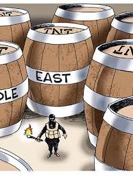 Cartoonist Gary Varvel: Middle East powder keg